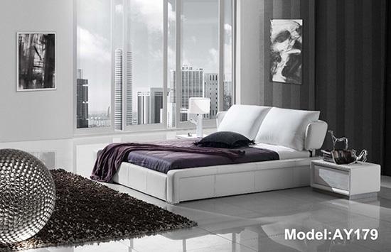 מיטה לבנה יוקרתית - להב רהיטים היבואן