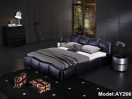 מיטה שחורה ייחודית - להב רהיטים היבואן