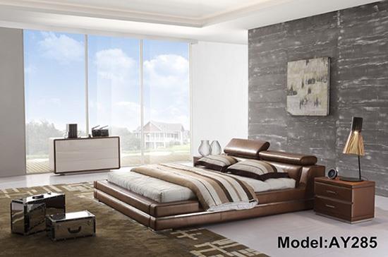 מיטה חומה מעוצבת - להב רהיטים היבואן