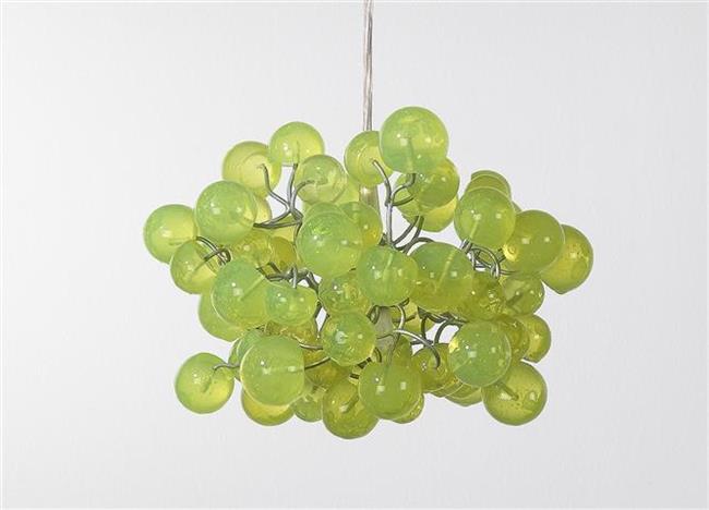 מנורת כדורים ירוקים - יהודה אוזן