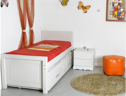 מיטת יחיד אלגנטית - גילגולים - חדרי ילדים
