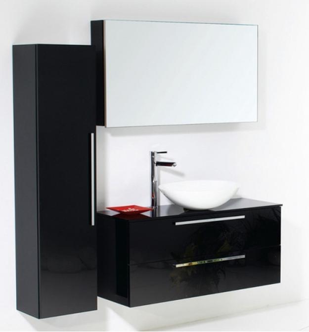 ריהוט אמבטיה שחור - OM Design