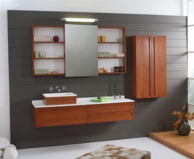 ריהוט אמבטיה עץ טבעי - OM Design