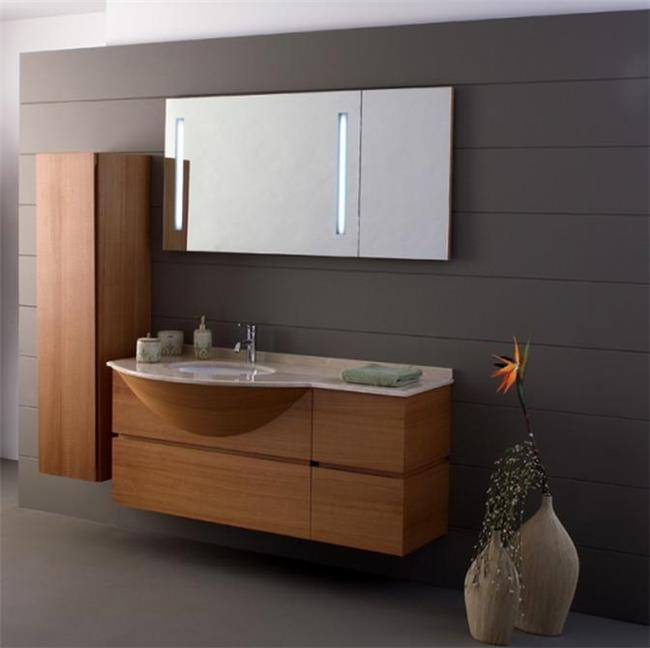 ארונות אמבטיה עץ מלא - OM Design