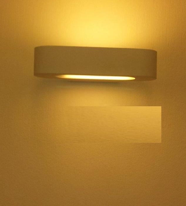 מנורת קיר בצבע לבן - קמחי תאורה - עודפים
