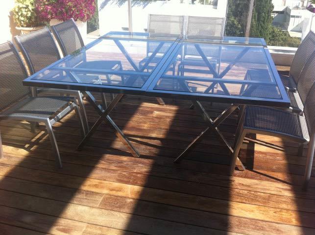 שולחן למרפסת - נוף עיצובים פלוס בע"מ