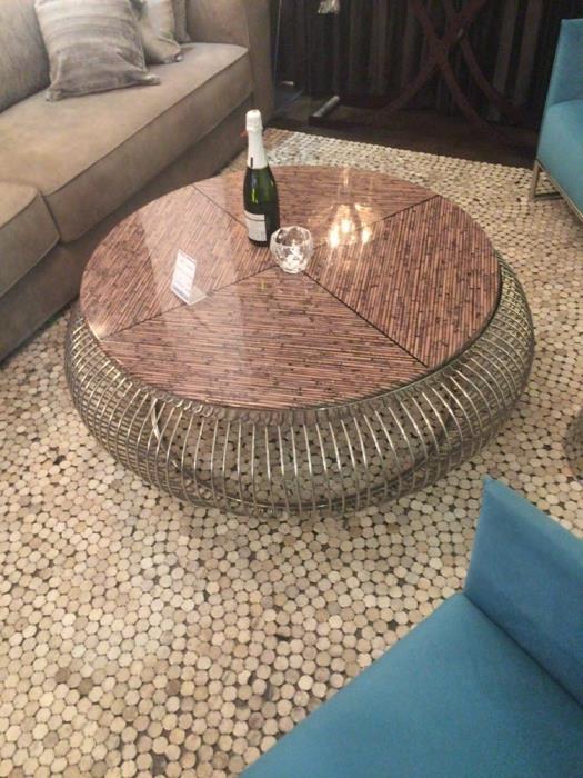 שולחן סלון נירוסטה - נוף עיצובים פלוס בע"מ