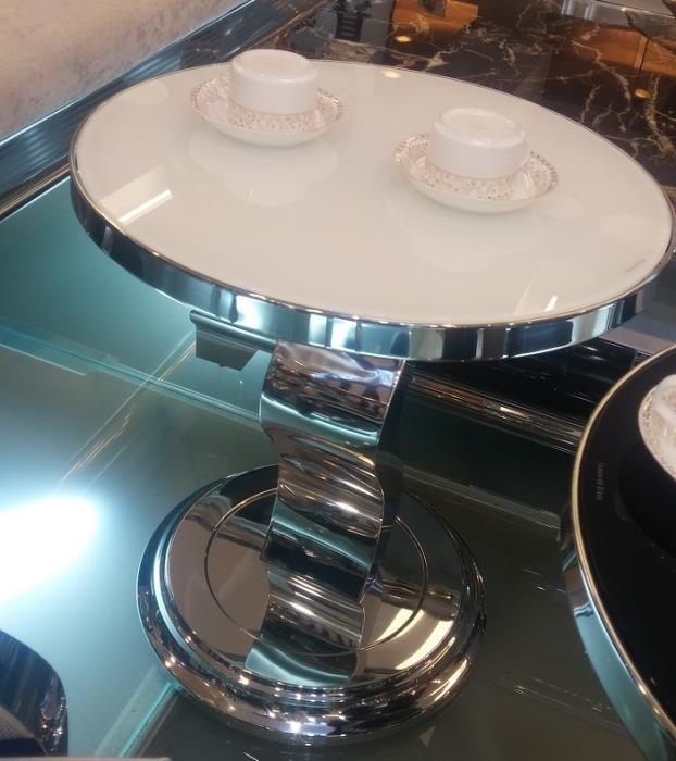 שולחן קפה נירוסטה - נוף עיצובים פלוס בע"מ