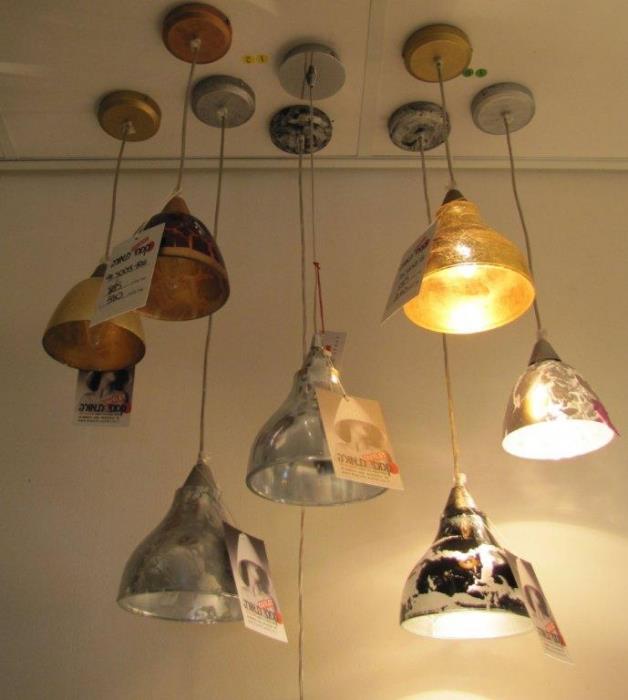 מנורות תליה מזכוכית - קמחי תאורה outlet