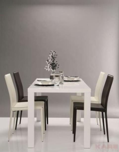 שולחן אוכל לבן - kare design - עודפים 