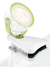 מנורת קליפס ירוקה - luce לוצ'ה תאורה - עודפים