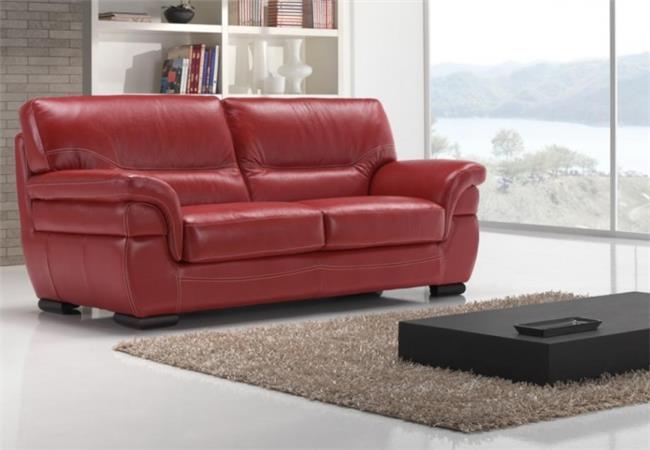ספה זוגית אדומה - רהיטי המושבה 