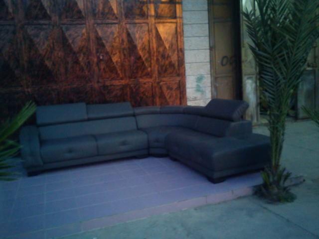 ספה פינתית כחולה - רהיטי המושבה 