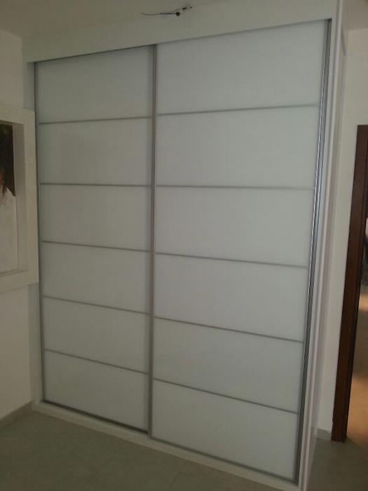 ארון לבן 2 דלתות - דורין design - ארונות