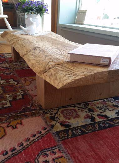 שולחן מעץ אקליפטוס - חותם 
