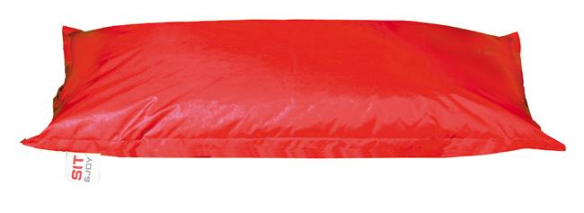 כרית פוף באדום - outbag Israel - פופים לבית ולגינה