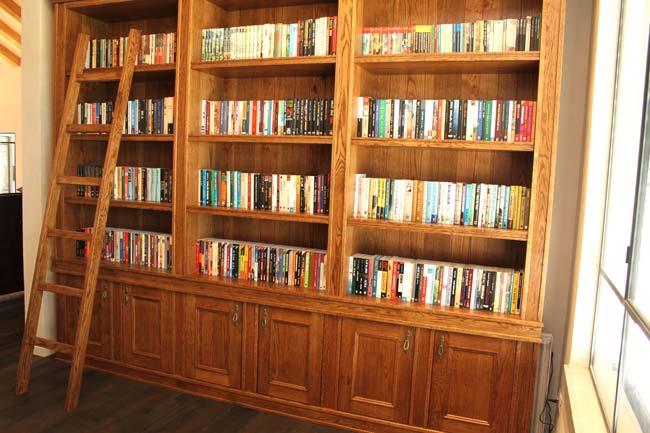 ארון ספרים גדול - madera living style