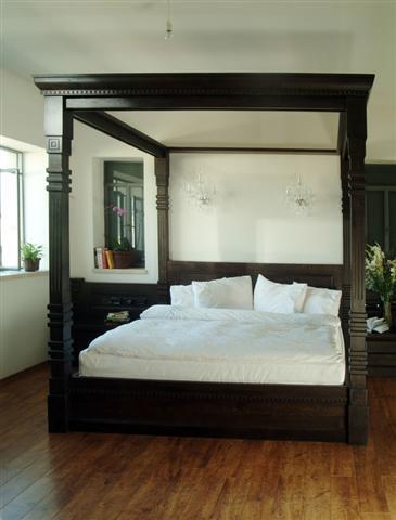 מיטת אפריון זוגית - madera living style