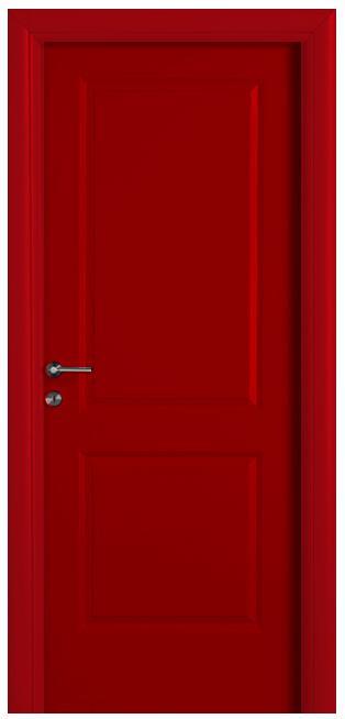 דלת אדומה מרשימה - ח. גמליאל דלתות