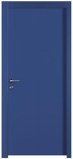 דלת כחולה לבית - ח. גמליאל דלתות