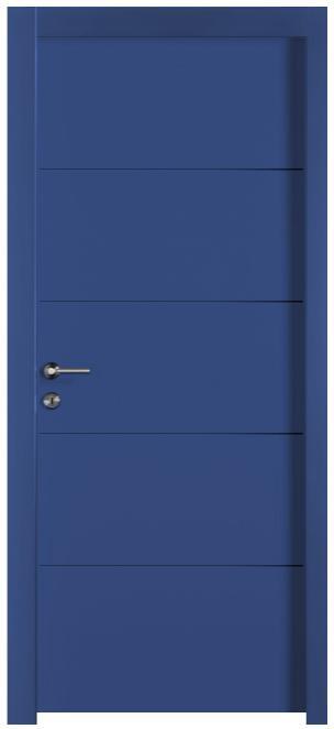 דלת כחולה מרשימה - ח. גמליאל דלתות