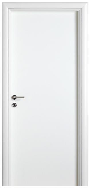 דלת לבנה בעיצוב נקי - ח. גמליאל דלתות