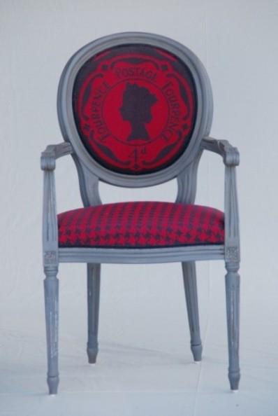 כסא אדום מעוצב - כסאות בעיקר