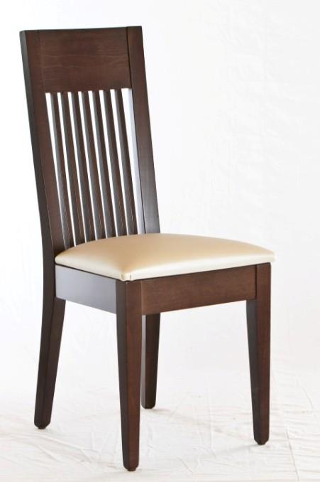 כסא עם מסגרת חומה - כסאות בעיקר