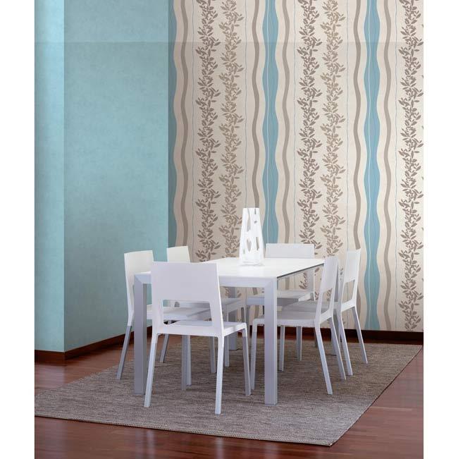 טפט תכלת שמנת - כרמל FLOOR DESIGN