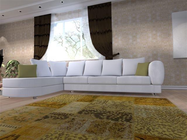 שטיח צהוב - כרמל FLOOR DESIGN