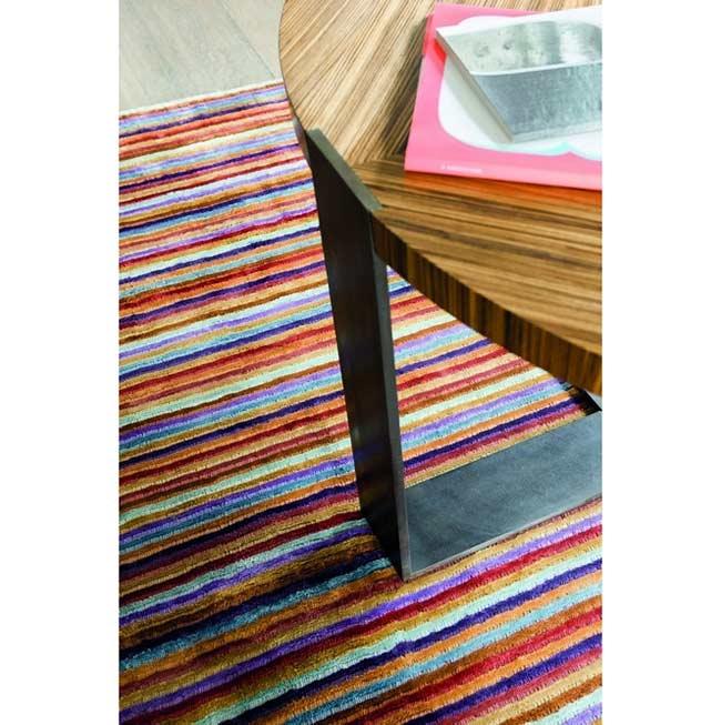 שטיח פסים צבעוני - כרמל FLOOR DESIGN