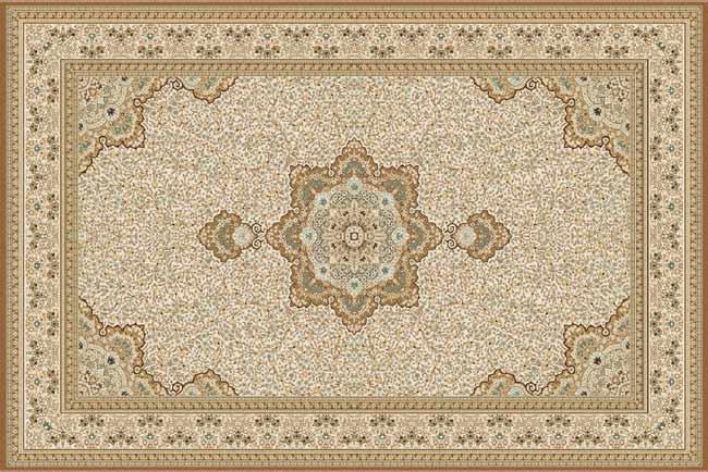 שטיח קלאסי שמנת - כרמל FLOOR DESIGN