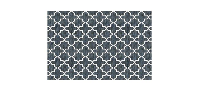 שטיח בדוגמת שחור ולבן - כרמל FLOOR DESIGN