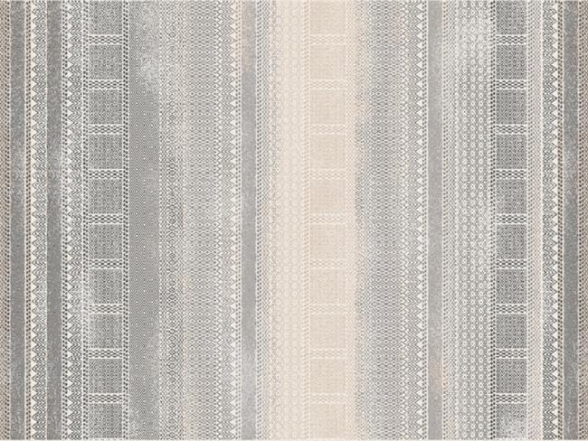שטיח פסים בהיר מקולקציית טיבט - כרמל FLOOR DESIGN
