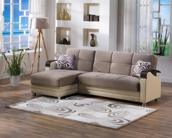 ספה שמנת עם שזלונג - אלבור רהיטים