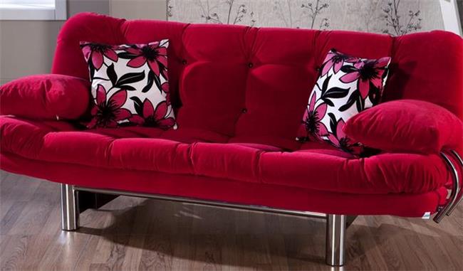 ספה אדומה מרשימה - אלבור רהיטים