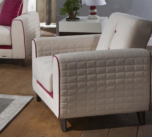 כורסא לבנה בעיצוב אלגנטי - אלבור רהיטים