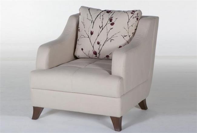 כורסא לבנה - אלבור רהיטים