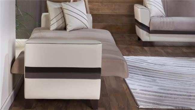 ספה שמנת 3 מושבים - אלבור רהיטים
