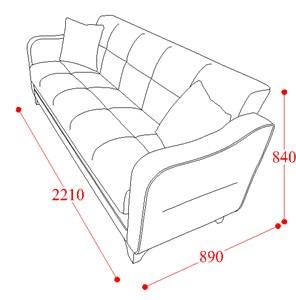 ספה כתום חום - אלבור רהיטים