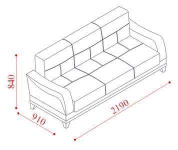 ספה 3 מושבים מעוצבת - אלבור רהיטים