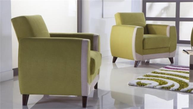 כורסת יחיד ירוקה - אלבור רהיטים