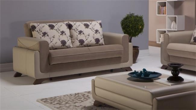 ספה שמנת דו מושבית - אלבור רהיטים