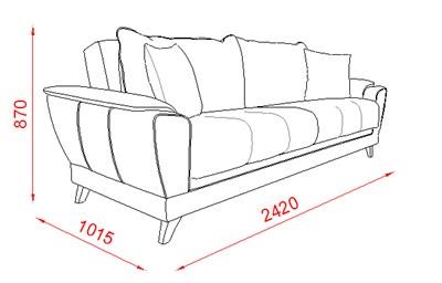 ספה סגולה יחודית - אלבור רהיטים