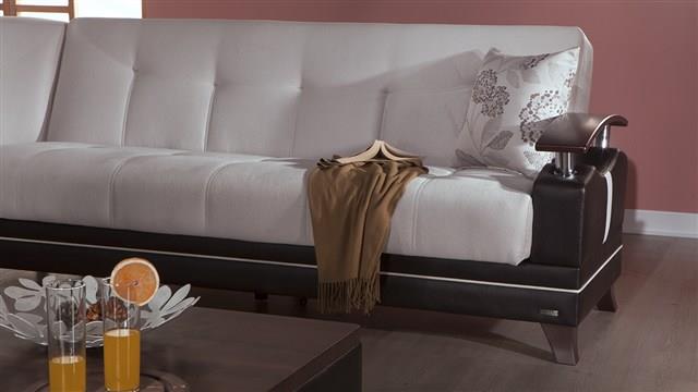 ספה פינתית בלבן - אלבור רהיטים