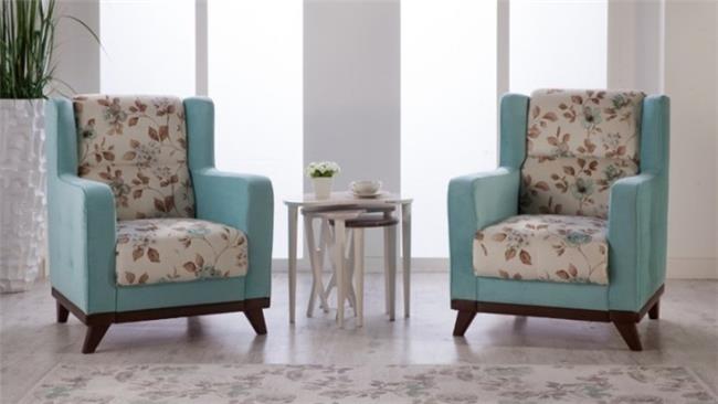 כורסאות מעוצבות פרחוניות - אלבור רהיטים
