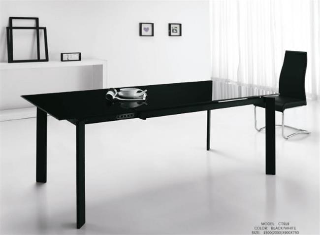 שולחן שחור - אלבור רהיטים