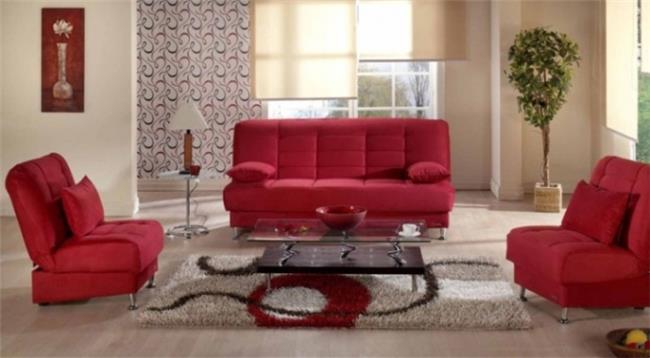 ספה אדומה יוקרתית - אלבור רהיטים