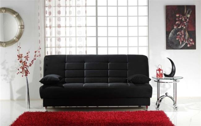 ספה שחורה - אלבור רהיטים