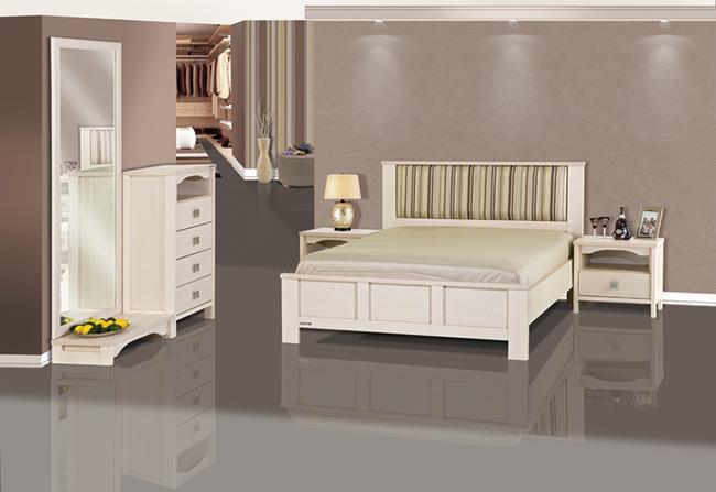 חדר שינה פסים - אלבור רהיטים